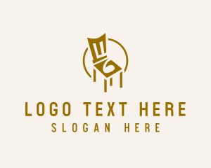 Carpentry - Golden Chair Furniture logo design