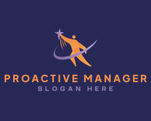 Manager - Leader Achievement Success logo design