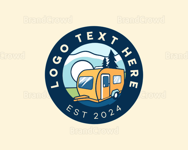 Outdoor Caravan Travel Logo