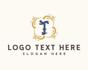 Expensive - Premium Decorative Hotel Letter T logo design