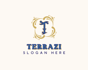 Premium Decorative Letter T logo design