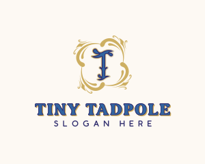 Premium Decorative Letter T logo design