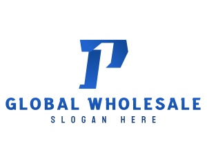 Wholesale - First Company Letter P logo design