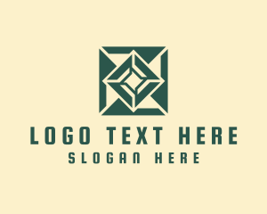 Home Depot - Floor Tile Pattern logo design