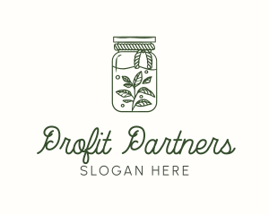 Rustic - Rustic Plant Jar logo design