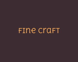 Friendly Handwriting Craft logo design