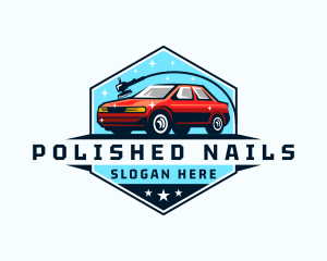 Car Detailing Maintenance logo design