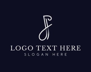 Style - Elegant Gradient Letter J logo design