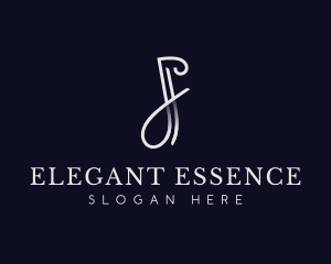 Glamorous - Elegant Gradient Letter J logo design