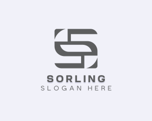 Professional Enterprise Letter S logo design