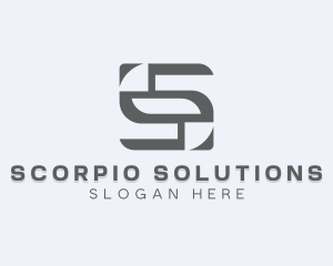 Professional Enterprise Letter S logo design