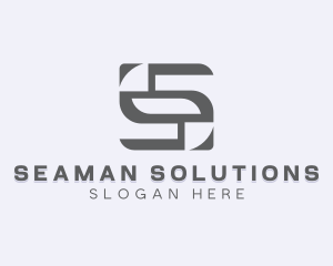 Professional Enterprise Letter S logo design