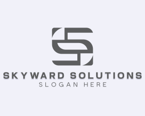 Professional Enterprise Letter S logo design