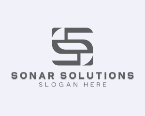 Professional Enterprise Letter S logo design