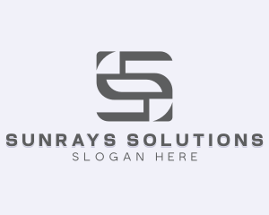 Professional Enterprise Letter S logo design