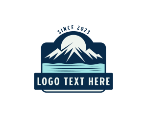 Emblem - Outdoor Mountain Travel logo design