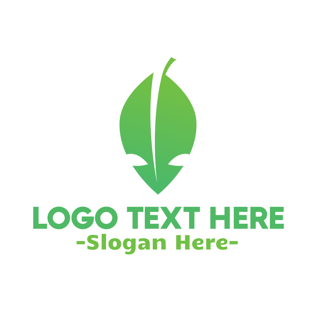 Green Alien Leaf Logo | BrandCrowd Logo Maker