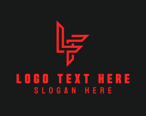 Esports - Esports Monogram Letter LF logo design