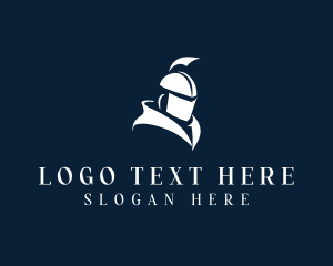 Investment Firms - Knight Medieval Armor logo design