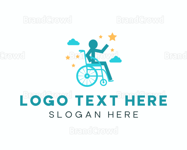 Human Wheelchair Seat Logo