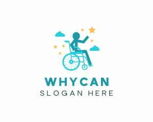 Therapy - Human Wheelchair Seat logo design