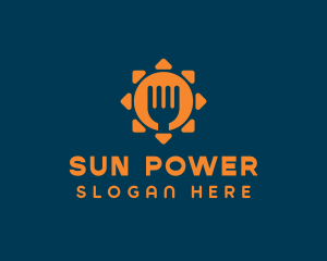 Sun Fork Diner  logo design