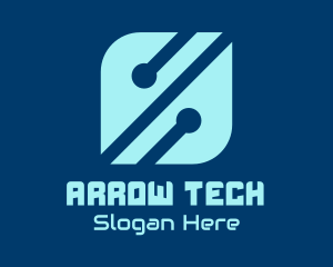 Network Circuitry Tech logo design