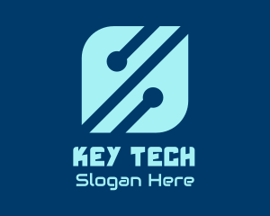 Network Circuitry Tech logo design