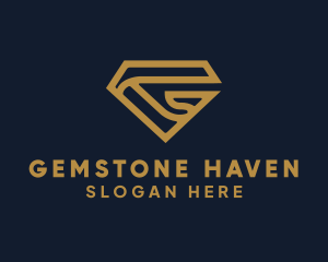 Professional Diamond Letter G logo design