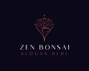 Zen Fitness Yoga logo design