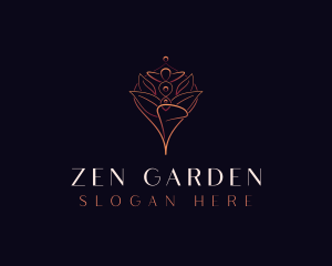 Zen Fitness Yoga logo design