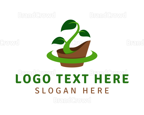 Agricultural Tree Planting Logo