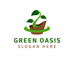 Agricultural Tree Planting logo design