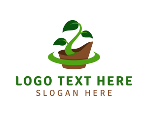 Agricultural Tree Planting Logo