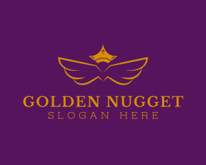 Royal Golden Wings logo design