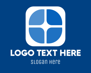 Marketing - Blue Marketing Window logo design