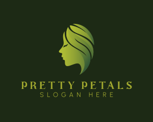 Organic Woman Hair logo design