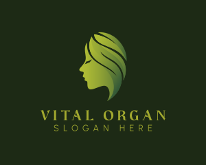 Organic Woman Hair logo design