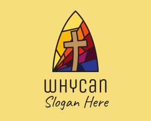 Colorful Church Mosaic  Logo