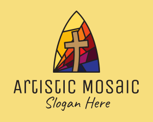 Mosaic - Colorful Church Mosaic logo design