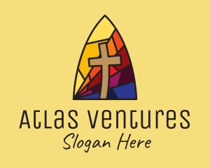 Colorful Church Mosaic  logo design