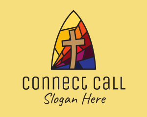 Colorful Church Mosaic  logo design