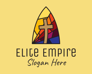 Colorful Church Mosaic  logo design