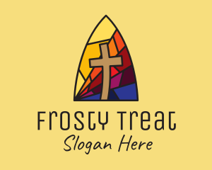 Colorful Church Mosaic  logo design