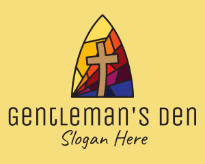 Colorful Church Mosaic  logo design