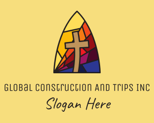 Colorful Church Mosaic  logo design