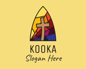 Colorful Church Mosaic  logo design