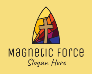 Colorful Church Mosaic  logo design