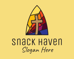 Colorful Church Mosaic  logo design