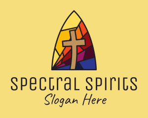 Colorful Church Mosaic  logo design